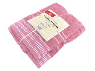 2 Sada uterák a osuška DOTS Coral