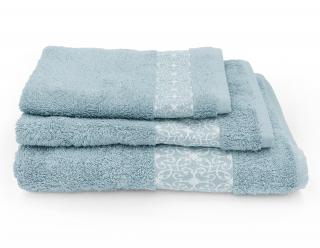 3 Sada uterákov a osušky VICTORIA Faded denim