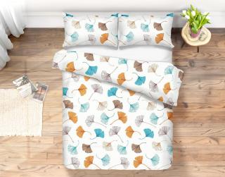 Áčko a.s. Ružomberok Bavlnené obliečky GINKO Aqua, Vyberte rozmer Bežný rozmer: 70x90, 140x200