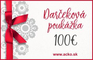 Áčko a.s. Ružomberok Darčeková poukážka 100€