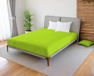 Áčko a.s. Ružomberok Napínacia plachta JERSEY LIMETKA, Vyberte rozmer 90 x 200 cm