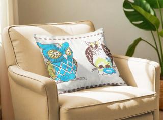 Áčko a.s. Ružomberok Obliečka na vankúš CLEVER OWLS