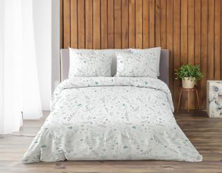 Áčko a.s. Ružomberok Obliečky z dreva FLORAL SYMPHONY Blue, Typ balenia Darčekové balenie: 2x (70x90, 140x200)