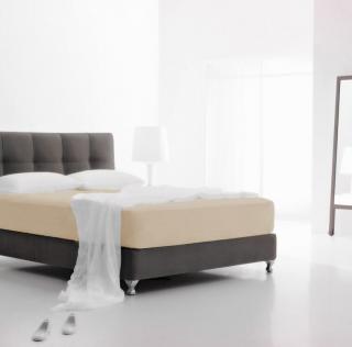 Áčko a.s. Ružomberok Plachta Froté Premium CAPPUCCINO, Vyberte rozmer 180 x 200 cm
