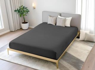 Áčko a.s. Ružomberok Plachta Froté Premium ČIERNA, Vyberte rozmer 180 x 200 cm