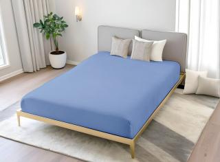 Áčko a.s. Ružomberok Plachta Froté Premium MODRÁ, Vyberte rozmer 180 x 200 cm