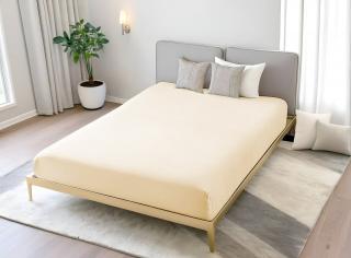 Áčko a.s. Ružomberok Plachta Froté Premium ŽLTÁ, Vyberte rozmer 180 x 200 cm