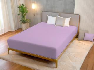 Áčko a.s. Ružomberok Plachta SUPER STRETCH Jersey Fialová, Vyberte rozmer 90 x 200 cm