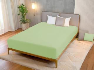 Áčko a.s. Ružomberok Plachta SUPER STRETCH Jersey Limetka, Vyberte rozmer 180 x 200 cm