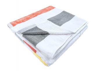 Plážová osuška MALIBU STRIPES Aragon red