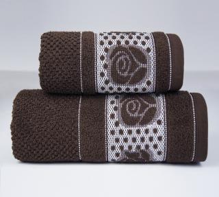 Dotti osuška 70x130 hnedá