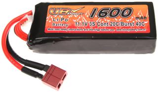Batéria VB Li-Pol 11,1V, 1600 mAh, 20C, mini block, VB Power + doprava zdarma