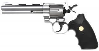Colt Python .357 Magnum, 6 Inch, Silver, Galaxy, A&K, G.36S + doprava zdarma