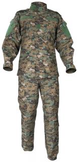 Kompletní US ACU uniforma, digital woodland, XL, ACM + doprava zdarma