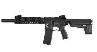 M4 AR15 SilentOps 9", plast, Charlie, čierna, Delta Armory, C06 + doprava zdarma