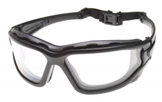 Taktické okuliare s dvojitým zorníkom, číre, ASG + doprava zdarma