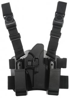 Taktické púzdro CQC lite, Glock, čierne, Blackhawk + doprava zdarma