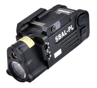 Taktické svietidlo SBAL-PL, 400 lm, laser, čierna, T-Eagle + doprava zdarma