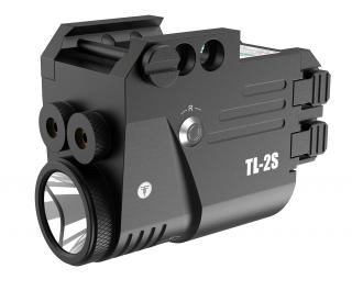 Taktické svietidlo TL-2S, 500 lm, laser, čierna, T-Eagle + doprava zdarma