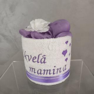 Darček z osušiek: Skvelá mamina + srdiečka