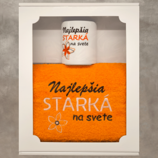 Darčeková krabička 033/0017 Najlepšia starká na svete