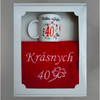 Darčeková krabička 052/0017 Krásnych 40