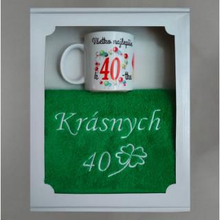 Darčeková krabička 075/0017 Krásnych 40