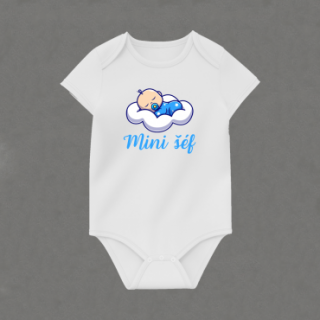 Detské body s potlačou Mini šéf