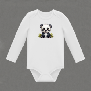 Detské body s potlačou panda