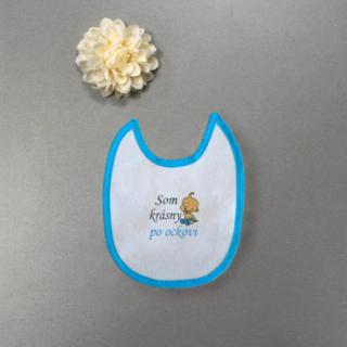 Detský podbradník - Som krásny po ockovi + chlapec