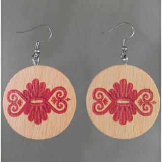Folklórne náušnice vzor č. 6
