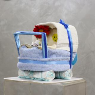 Plienková torta -  Kočík modrý