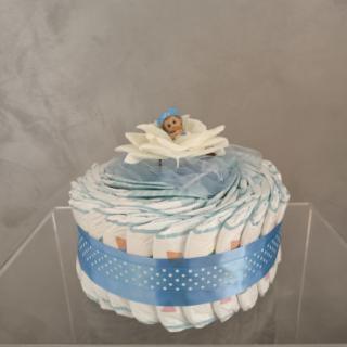 Plienková torta s bábikou 1 poschodie