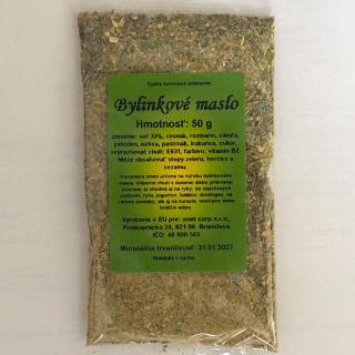 Green home Bylinkové maslo - koreniaca zmes s cesnakom aj rozmarínom 50 g