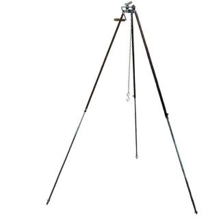 Perfect Home špeciálna teleskopická trojnožka na kotlíky a panvice s poistnou kladkou 91 - 170 cm VAR