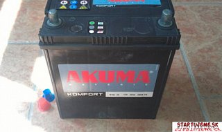 Akumulator AKUMA Komfort 12V 35Ah 300A B19JX 35