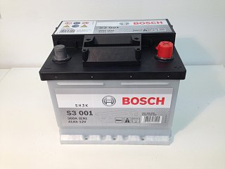 AKUMULATOR BOSCH S3 12V 41AH 360A P+ 0092S30010