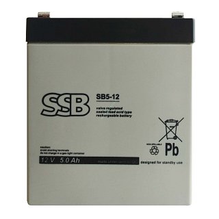 Akumulator SSB SB5-12 12V 5Ah