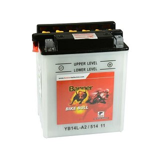 BANNER Banner 51411 12V 14Ah 185A YB14L-A2