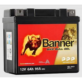 BANNER Banner GEL 50621 12V 6Ah 115A YTZ7S