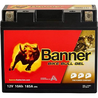 BANNER Banner GEL51001 12V 10Ah 190A YT12B-BS
