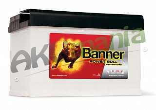 BANNER Banner Power Bull Professional 12V 77Ah 680A P7740