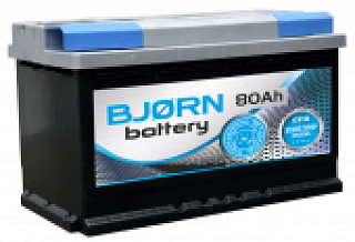 BJORN Bjorn EFB 12V 80Ah 740A BEFB0800
