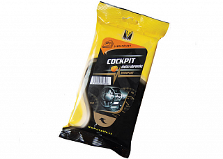 Coyote Cockpit čistiace obrúsky pomaranč 30 ks