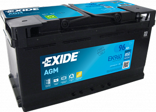 EXIDE AGM EXIDE AGM 12V 96Ah 850A EK960