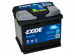 EXIDE EXCELL EXIDE Excell 12V 50Ah 450A EB500