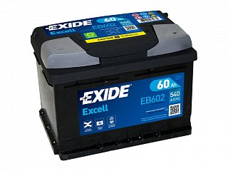 EXIDE EXCELL Exide Excell 12V 60Ah 540A EB602