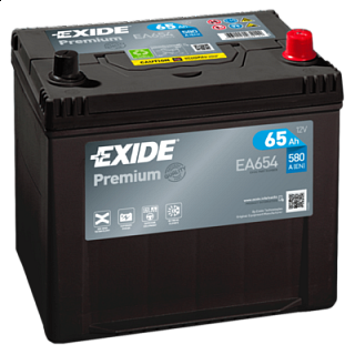 EXIDE PREMIUM Exide Premium 12V 65Ah 580A EA654