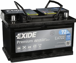 EXIDE PREMIUM Exide Premium 12V 72Ah 720A EA722