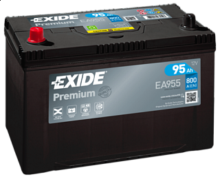 EXIDE PREMIUM Exide Premium 12V 95Ah 800A EA955
